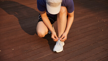 Outdoor Running Routine on a Sunny Day. Running
Motivation. Start Your Fitness Journey.