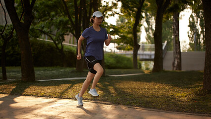 Outdoor Running Routine on a Sunny Day. Running
Motivation. Start Your Fitness Journey.