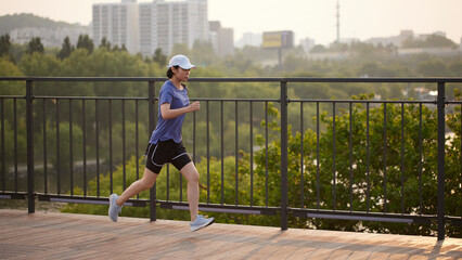 Outdoor Running Routine on a Sunny Day. Running
Motivation. Start Your Fitness Journey.
