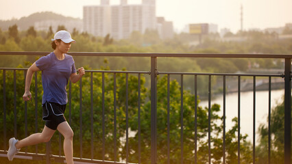 Outdoor Running Routine on a Sunny Day. Running
Motivation. Start Your Fitness Journey.