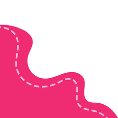 Abstract Blob Corner