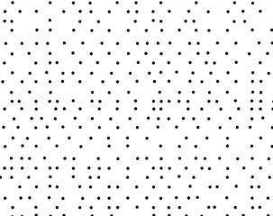 Grid of evenly spaced black dots on white background