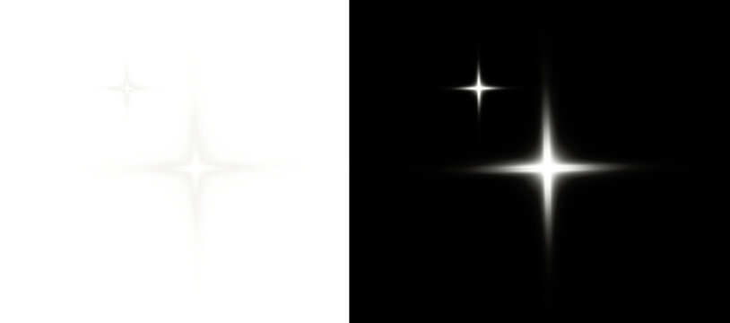 PNG star sparkle burst with glow and star light rays shining in background of glitter explosion and shimmer stardust starburst magic effect celebration PNG.