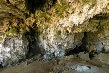 Cave in the karst mountain