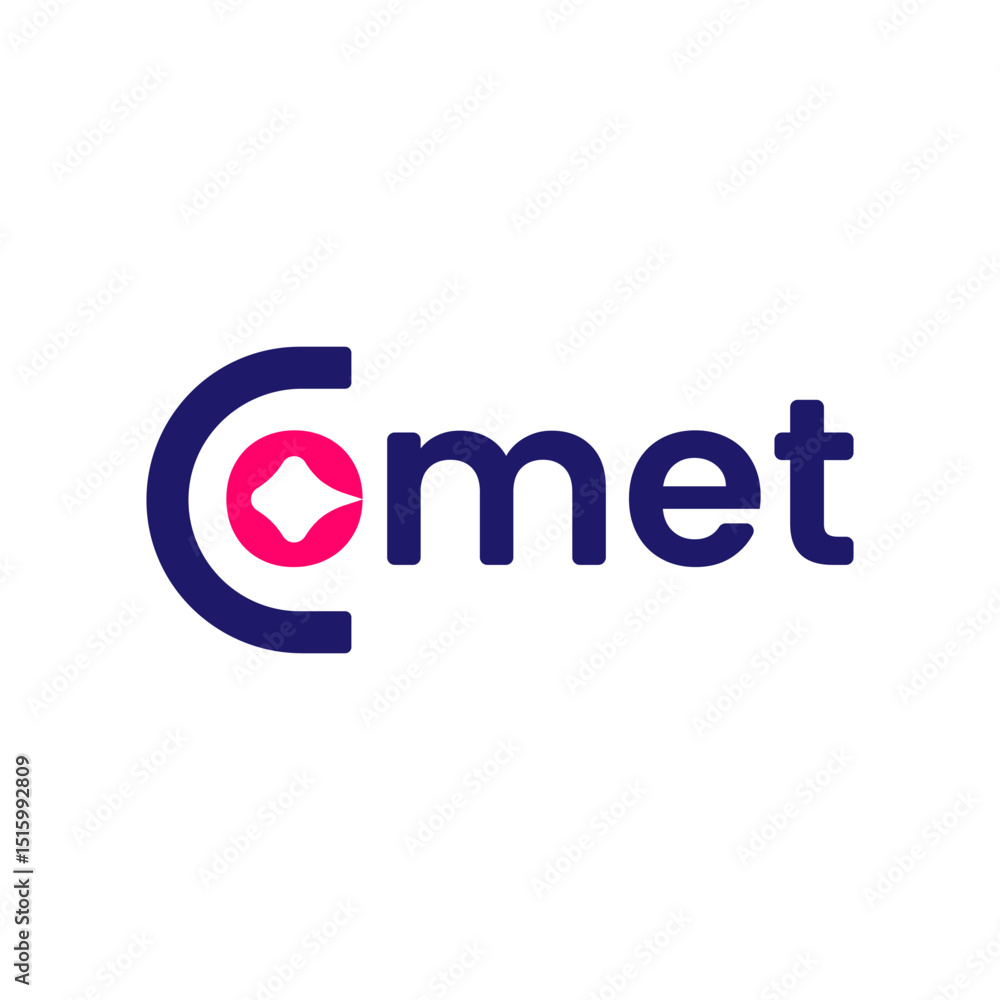 Poster a modern wordmark logo displaying the text 