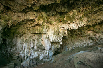 Cave in the karst mountain