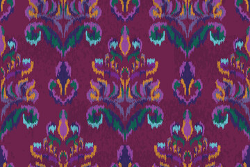 abstract batik motif or abstract damask motif