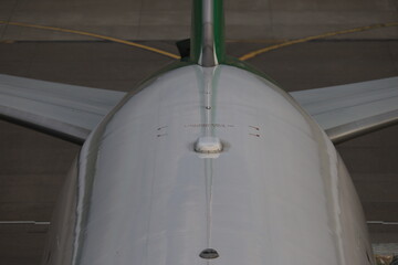 Satellite antenna.