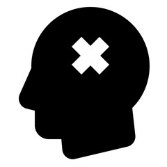 medical solid icon set