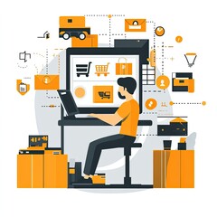 E-commerce Growth Tools scaling operations, optimizing marketing, analyzing trends, improving logistics, boosting sales, automating processes, supporting online expansion
