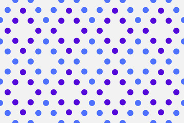 Circle pattern vector. Geometric background of bright purple and blue circles. Concept of bold dots, abstract shape, colorful, playful, modern, trendy for wrapping, wallpaper, print, texture, textile.