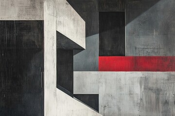 Fototapeta premium Abstract Concrete Structure (1)