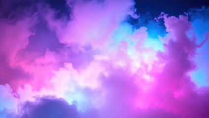 abstract colorful background with clouds