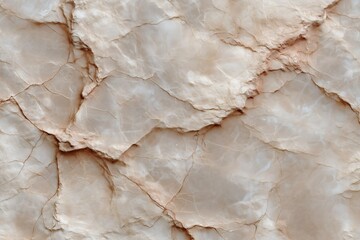 Textured stone surface with intricate patterns and cracks, showing natural weathering and geological formation, in muted earth tones.