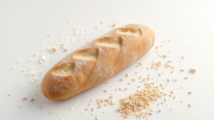 Delicious Crusty Bread Artisan Baked Loaf, Perfect for Sandwiches or Enjoying on its Own