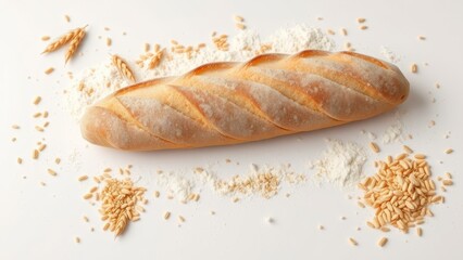 Artisan Bread A Golden Loaf of Crusty Goodness, Baked to Perfection