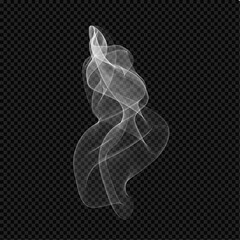 Realistic vector Smoke template design. Perfect cloudy Smoke. 