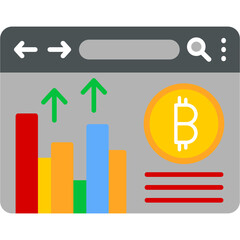Bitcoin Market Icon