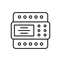 Wifi Meter  Icon vector stock illustration