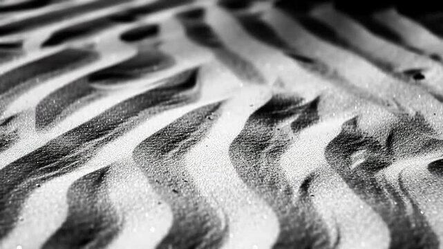 Monochrome Ripple Patterns Creating Visual Intrigue with Delicate Detail