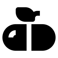 medical solid icon set