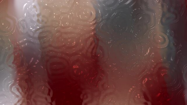 Texture abstraite, nuances de rouge et gris, effet vitrail
