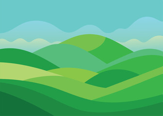 Obraz premium landscape with mountains