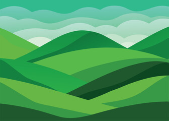 Obraz premium landscape with mountains