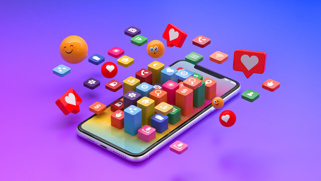 Social Media Data Analytics Concept