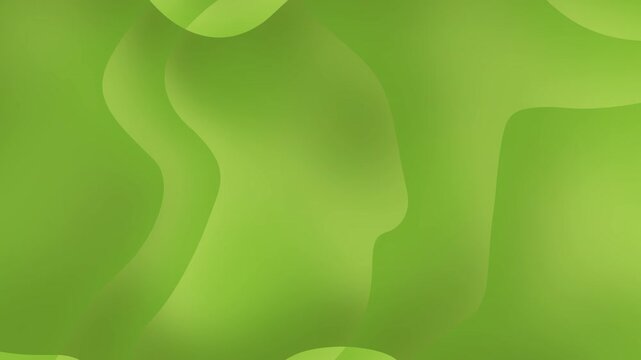 Fondus verts abstraits, formes organiques fluides