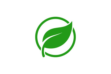 green leaf logo