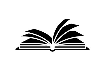 Open book education learning library reading icon