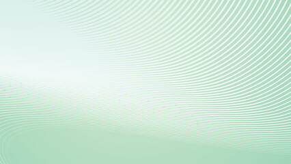 Green pastel gradient with stripes line abstract background