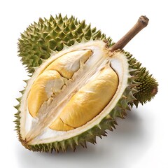 Obraz premium durian isolated on white background