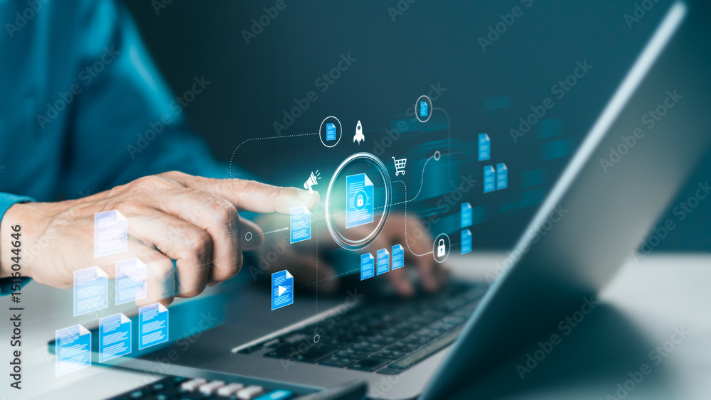 Poster secure digital data management: cloud computing & cybersecurity