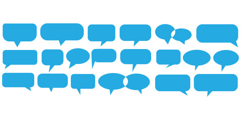 Speech bubble collection. Set of speech bubble. Speech bubble comic sign. eps 10