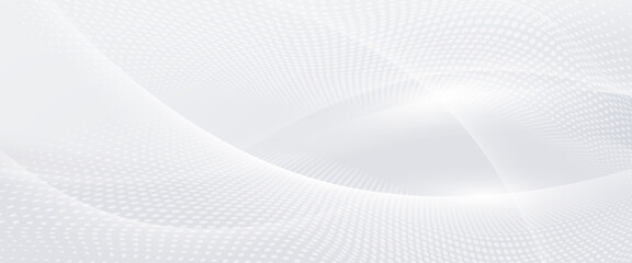 white abstract background modern vector illustration