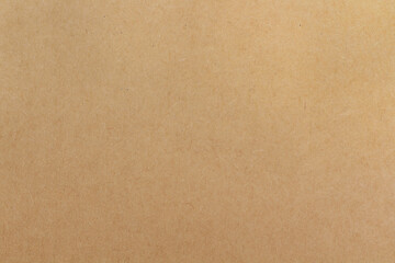 Cardboard sheet texture background, pattern of brown kraft paper with vintage style.