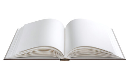 Obraz premium open book isolated on white