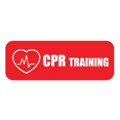 heart cpr medical icon vector design	