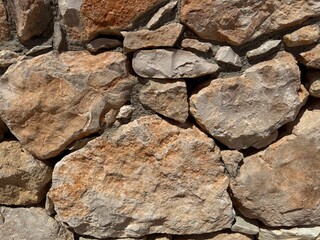 Stone wall photo, textured background.