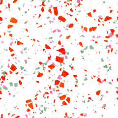 Red terrazzo texture background