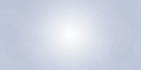 White abstract background. Modern circle lines pattern. Minimal geometric abstract white background with circle shape and line. Minimal geometric design. Vector illustration