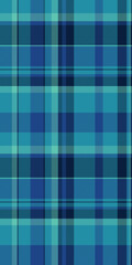 Iconic fabric texture plaid, short pattern textile tartan. Marriage check seamless background vector in cyan and blue colors.