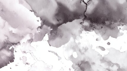 Abstract Watercolor Background. Soft Gray and White Texture.