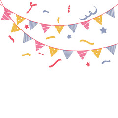 Birthday Bunting Flag Decoration