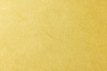 金色の和紙の背景　Gold Japanese washi paper background