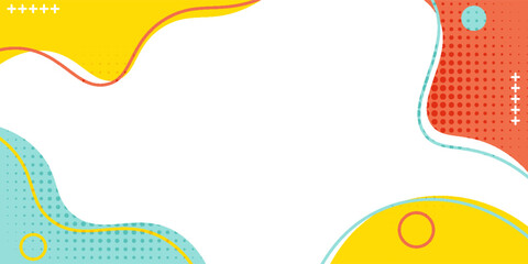 Abstract Vector Geometric Background. Wallpaper illustrations backdrop in pastel colors. Suitable for covers, poster designs, templates, banners and others