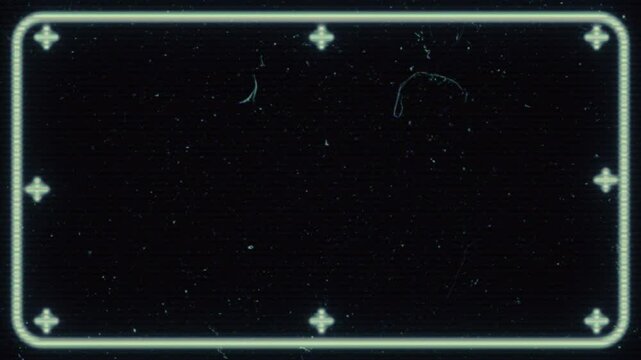 Viewfinder overlays with transparent backgrounds. Clean and Distorted glitch versions	