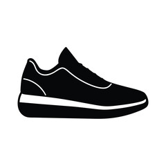 Sneaker Modern Vector Silhouette